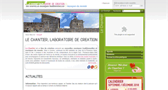 Desktop Screenshot of le-chantier.com